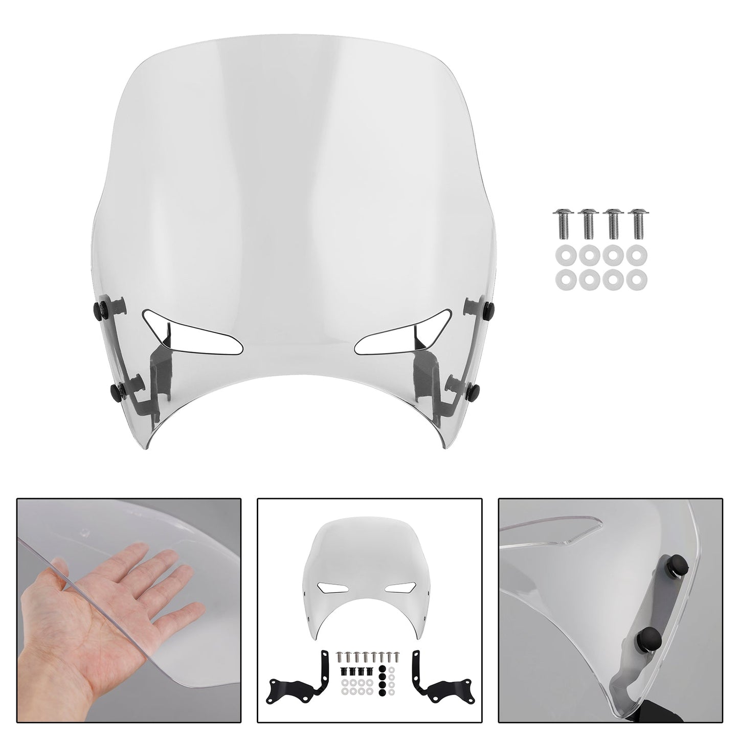 Windshield WindScreen fit for HONDA CB400 SUPER FOUR 19-22 CB1300 SUPER FOUR 25