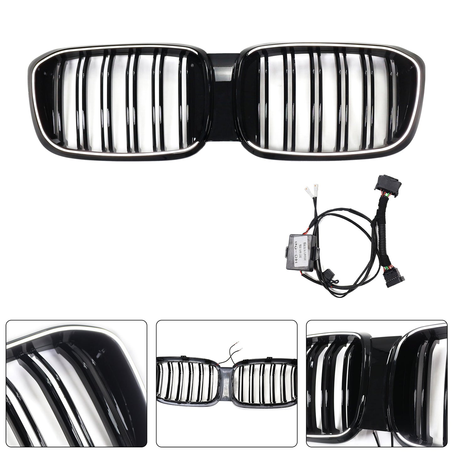 2018-2021 BMW X4 G02 Pre-Facelift Front Kidney Mesh Grille Grill 51138469959 51138469959