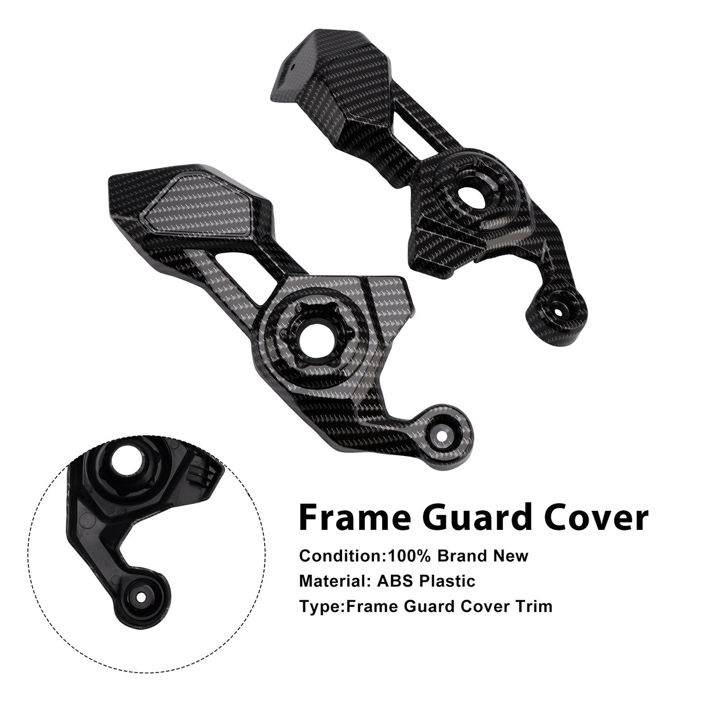 Frame Side Cover Panel Guard Fairing For Kawasaki Z900 2025-2026