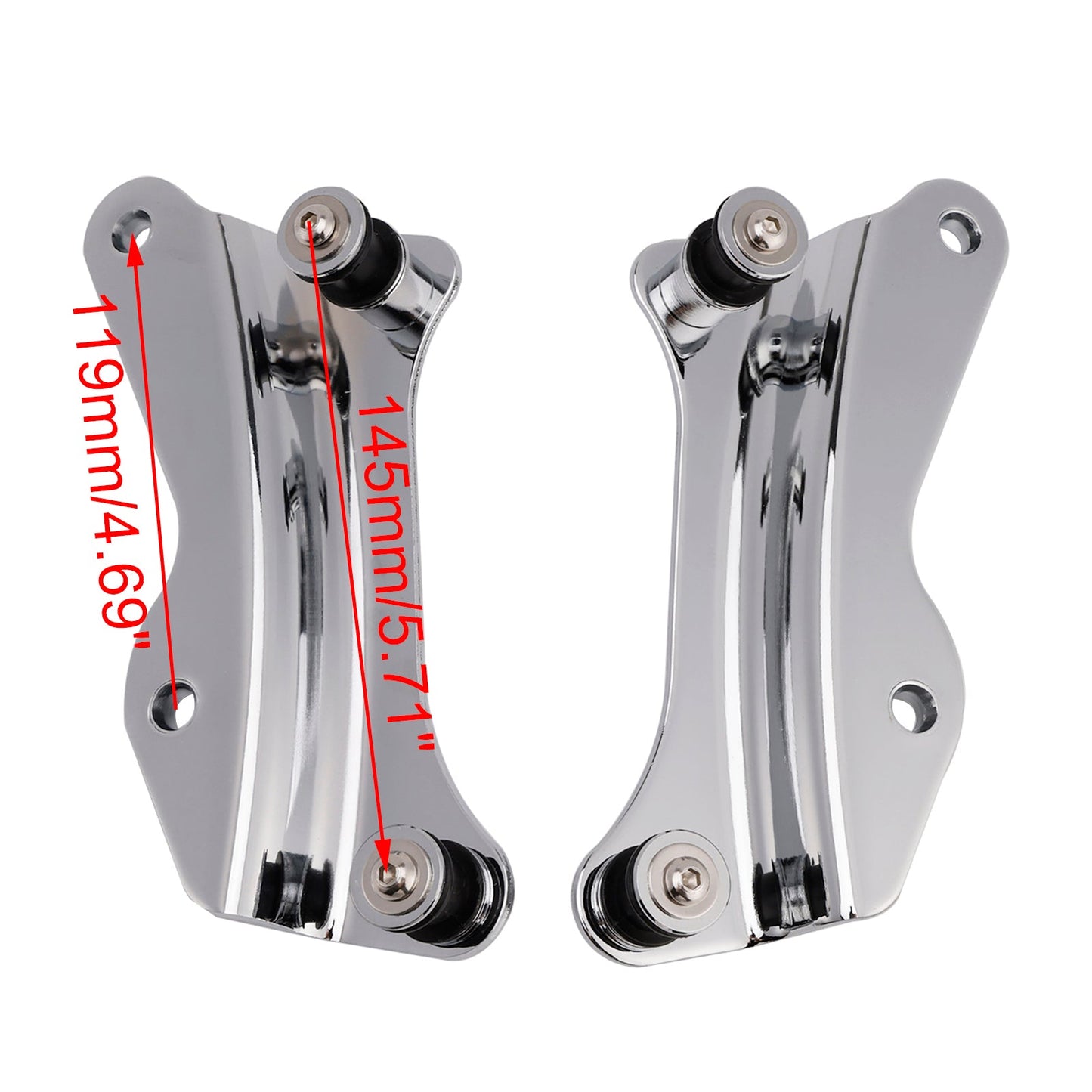 2014-2018 Road King Street Electra Glide 4 Point Docking Hardware Kit