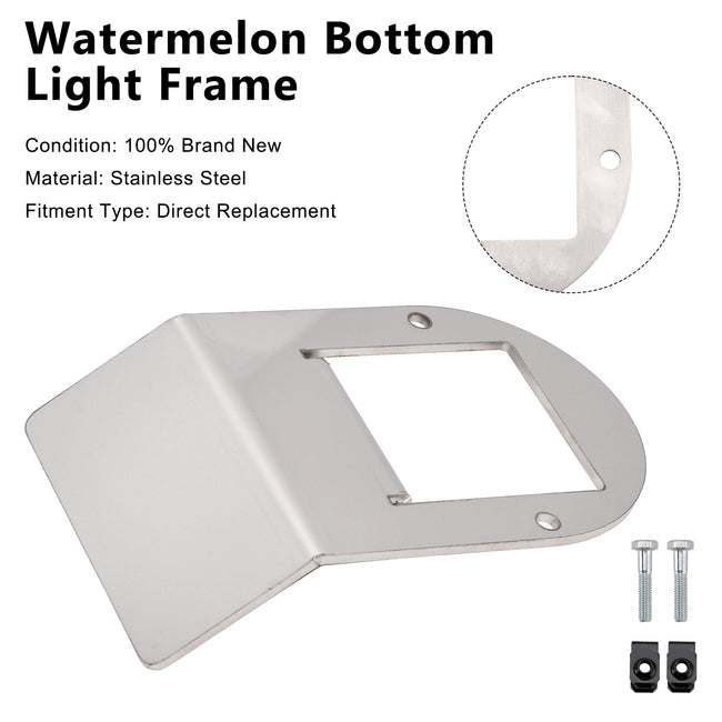 Universal Truck RV Trailer Watermelon Light Watermelon Under Glow Frame Bracket Universal Clamp Style Mount
