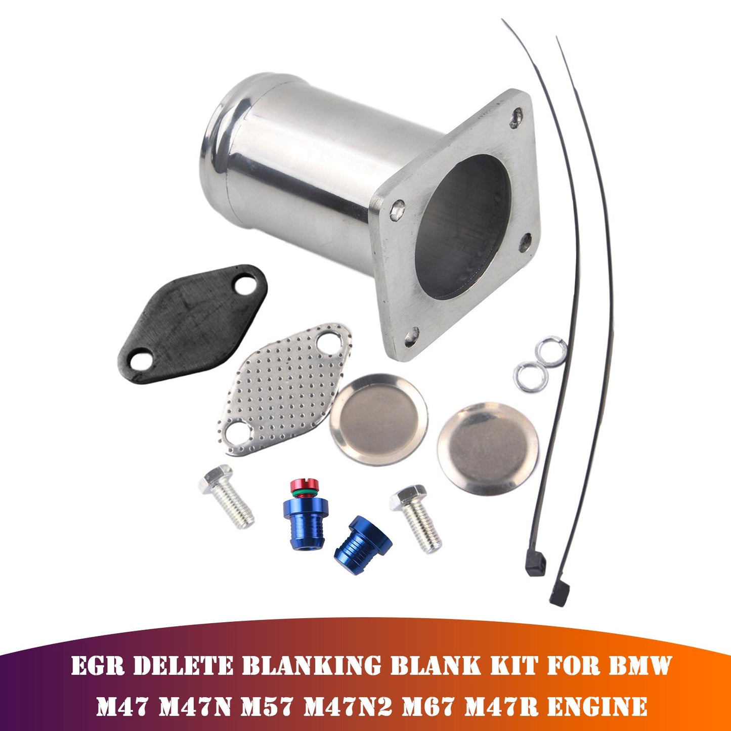 1997-2003 BMW 5-Series E39 530d EGR Delete Blanking Blank Kit