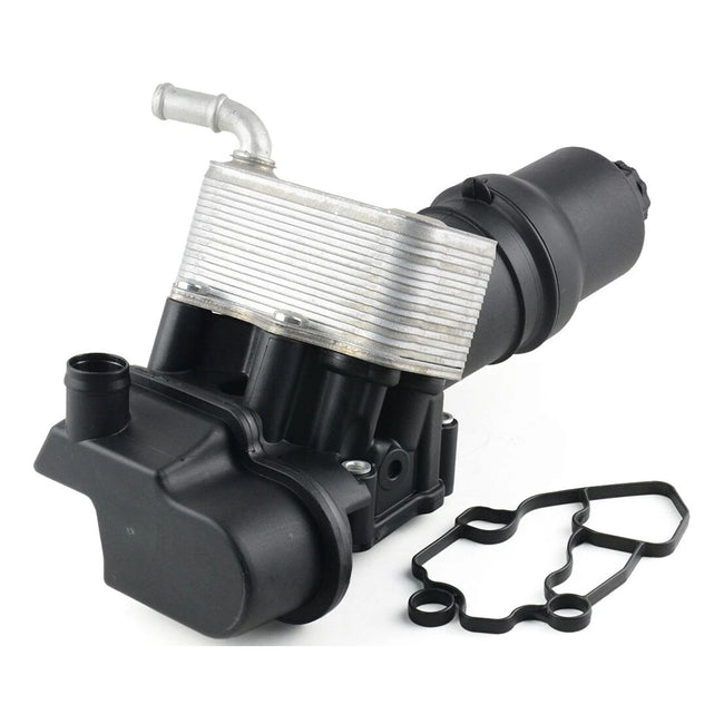2012-2013 Volkswagen Golf R Mk6 2.0T Engine Oil Cooler Oil Filter Assembly 06F115397J 06F115397H