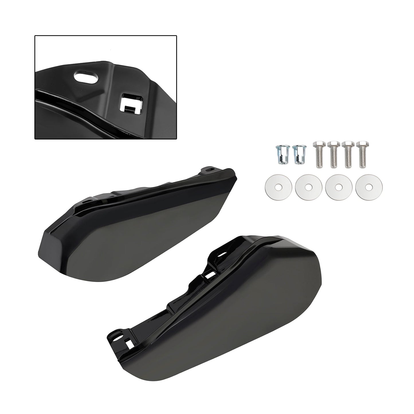 2023-2024 Touring CVO Street Glide Road Glide Mid-Frame Air Heat Deflector