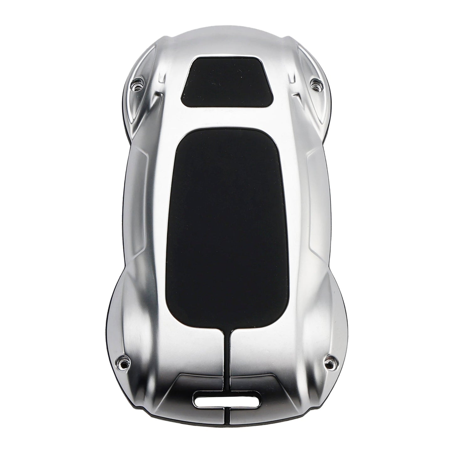 Leather Alloy Zinc Car Key Silvery Case Cover For Lexus ES260h/RX350h/LS500h