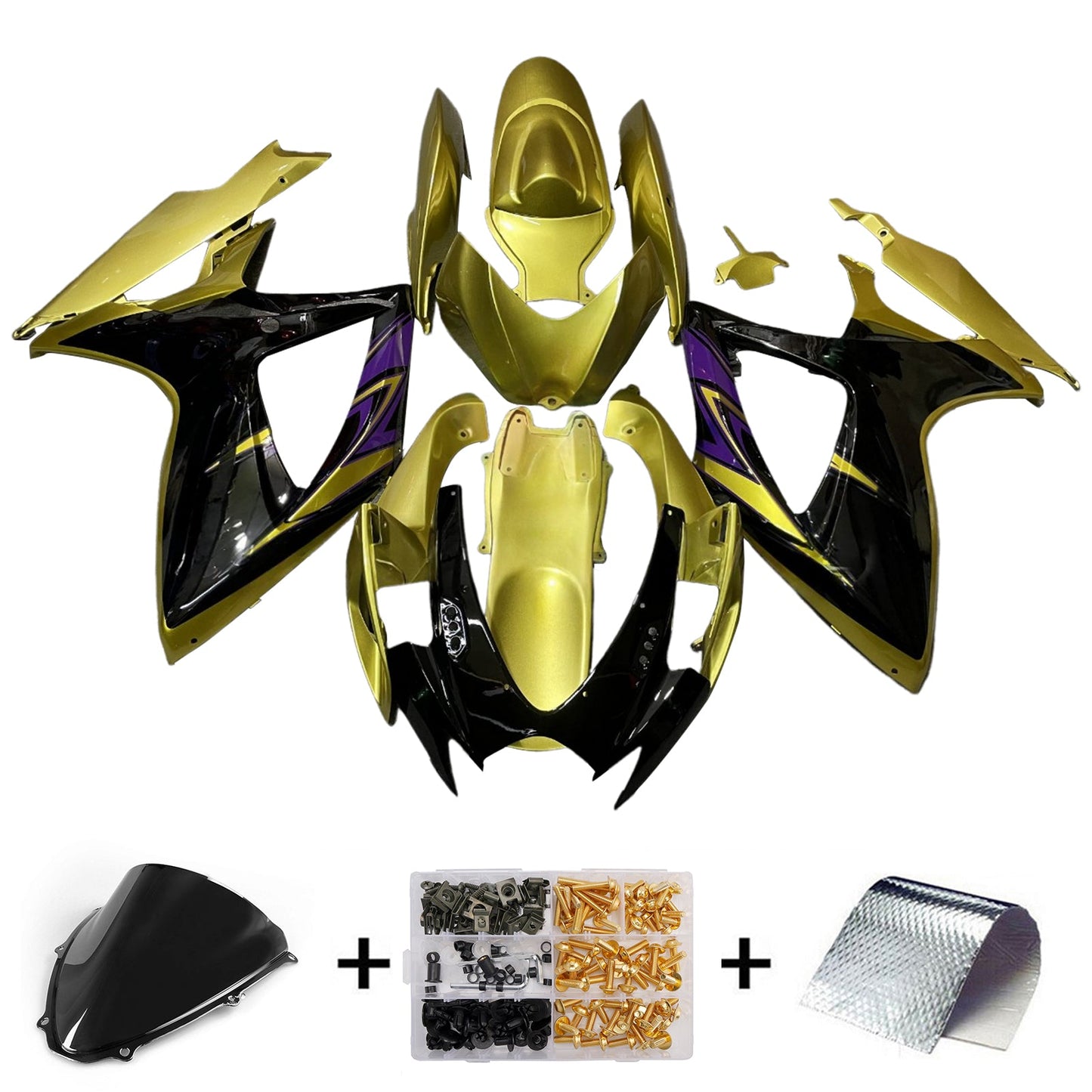 Injection Fairing Kit Bodywork Plastic ABS For Suzuki GSXR 600/750 2006-2007 K6