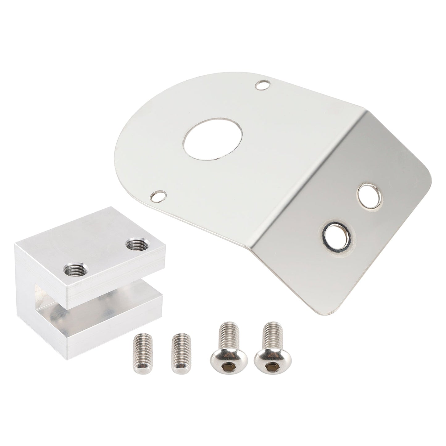 45 Degree Watermelon Light Mount Frame Bracket Angled Clamp Stainless Steel