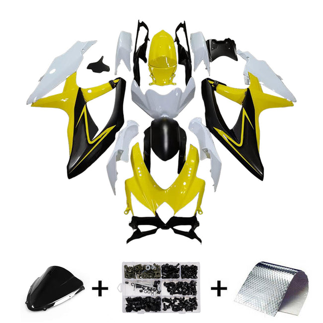 Injection Fairing Kit Bodywork Plastic ABS For Suzuki GSXR 600/750 2008-2010 K8
