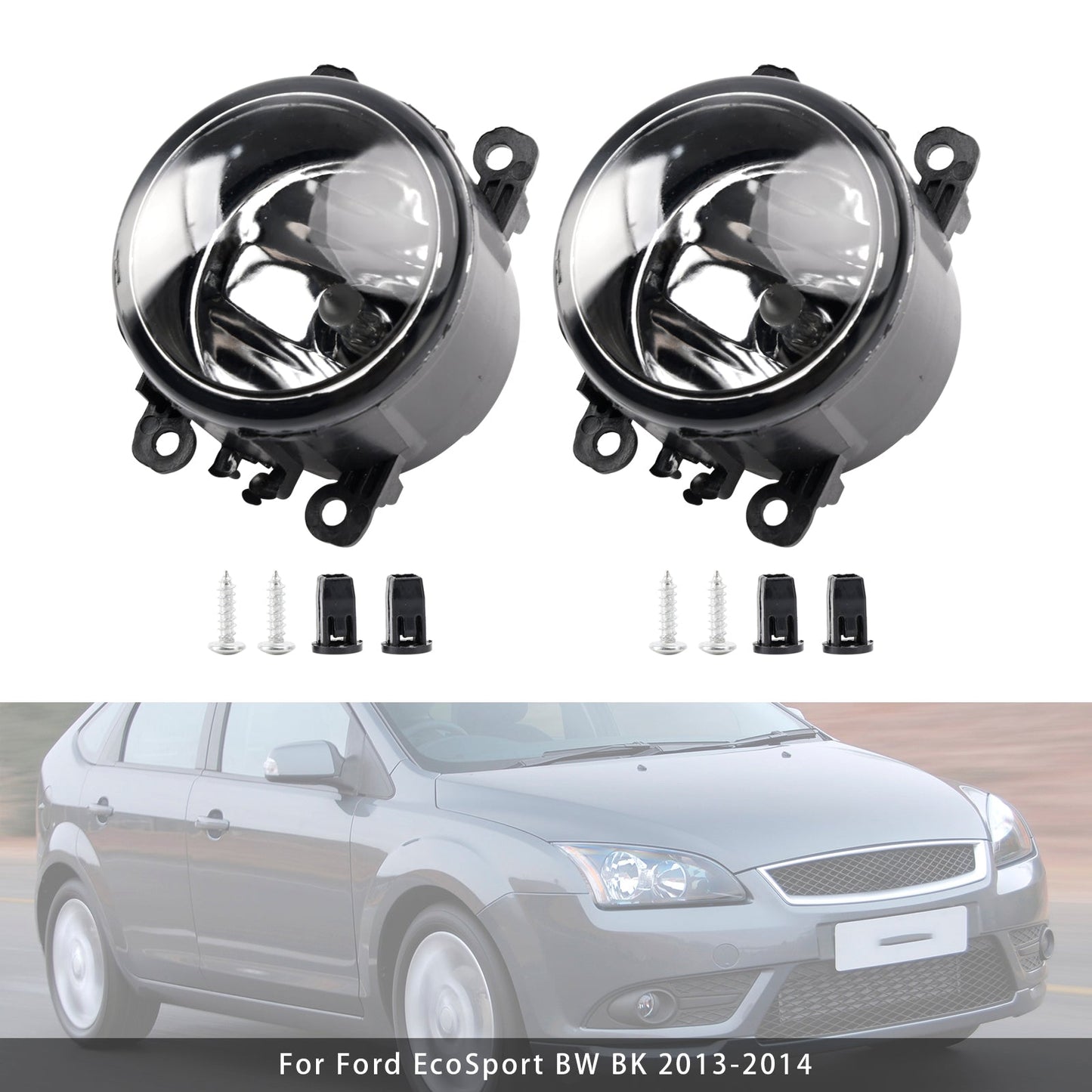 Pair Front Driving Fog Light LH/RH 2N11-15201-AB For Ford Focus 2007-2011