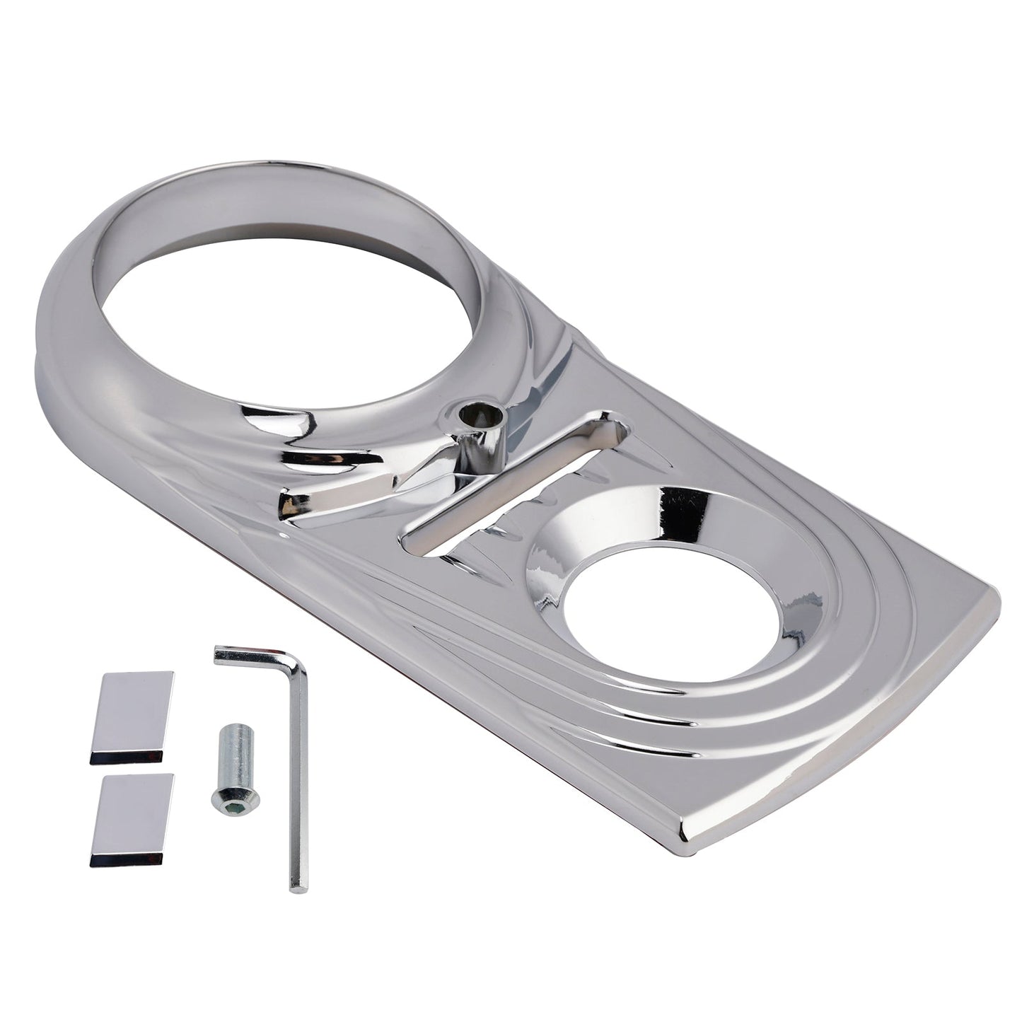 Gas Tank Dash Panel Insert Cover For Softail FLSTC FXST Street Glide