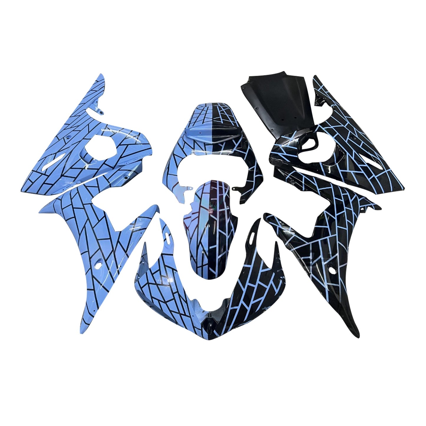 Injection Fairing Kit Bodywork For Yamaha YZFR6 YZF-R6 2005