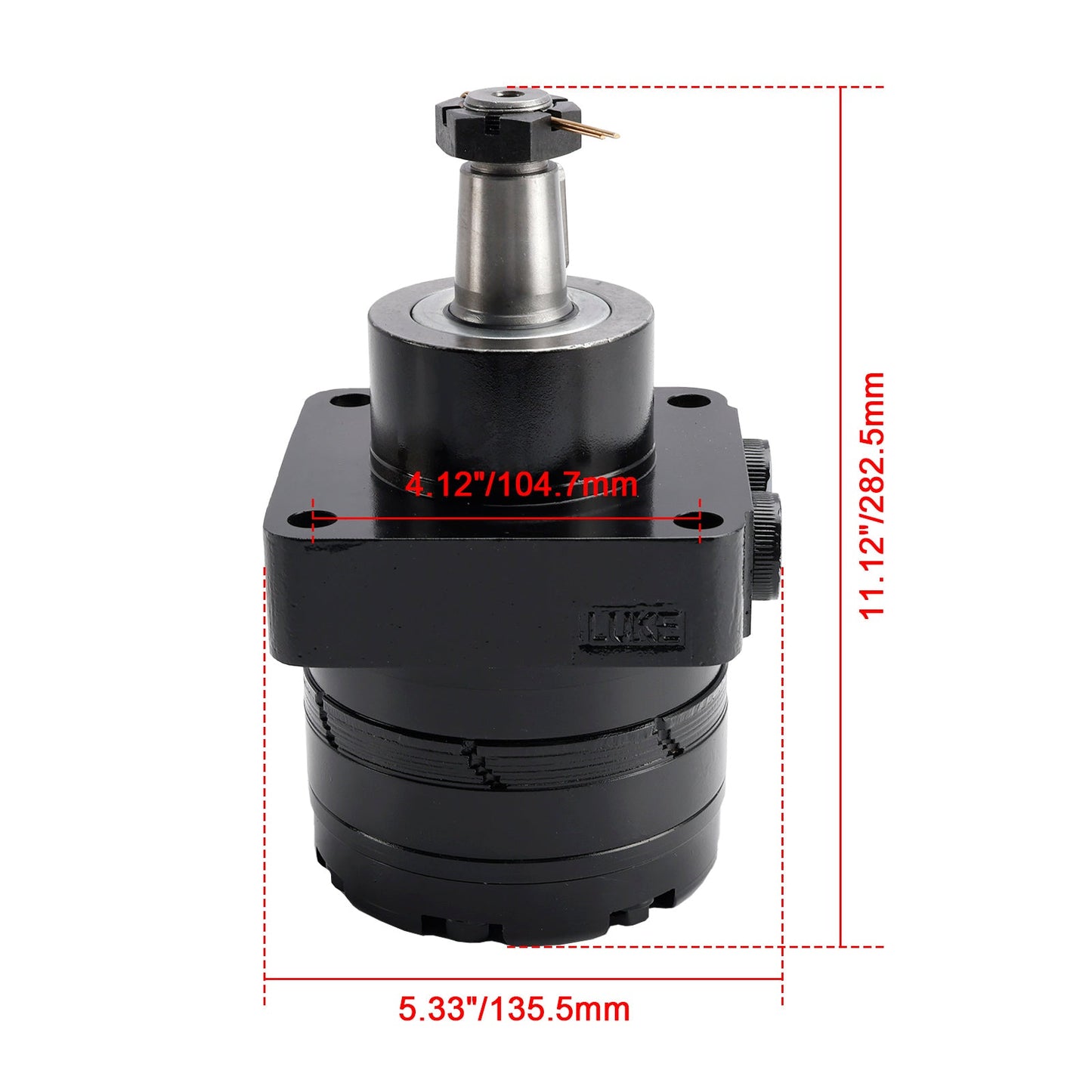 2007 74263, Z560 Z Master, With 72in TURBO FORCE Side Discharge Mower Hydraulic Wheel Motor 103-6988 1-523328 TF0240US081AADD