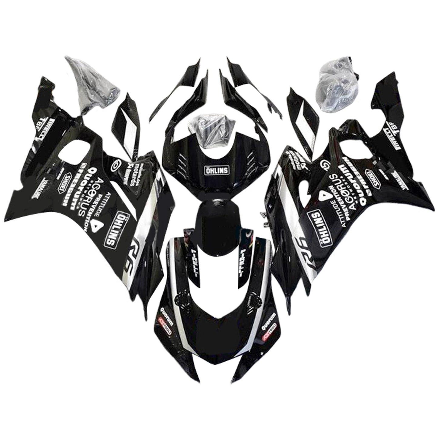 2017-2023 Yamaha YZF-R6 Injection Fairing Kit Bodywork Plastic ABS