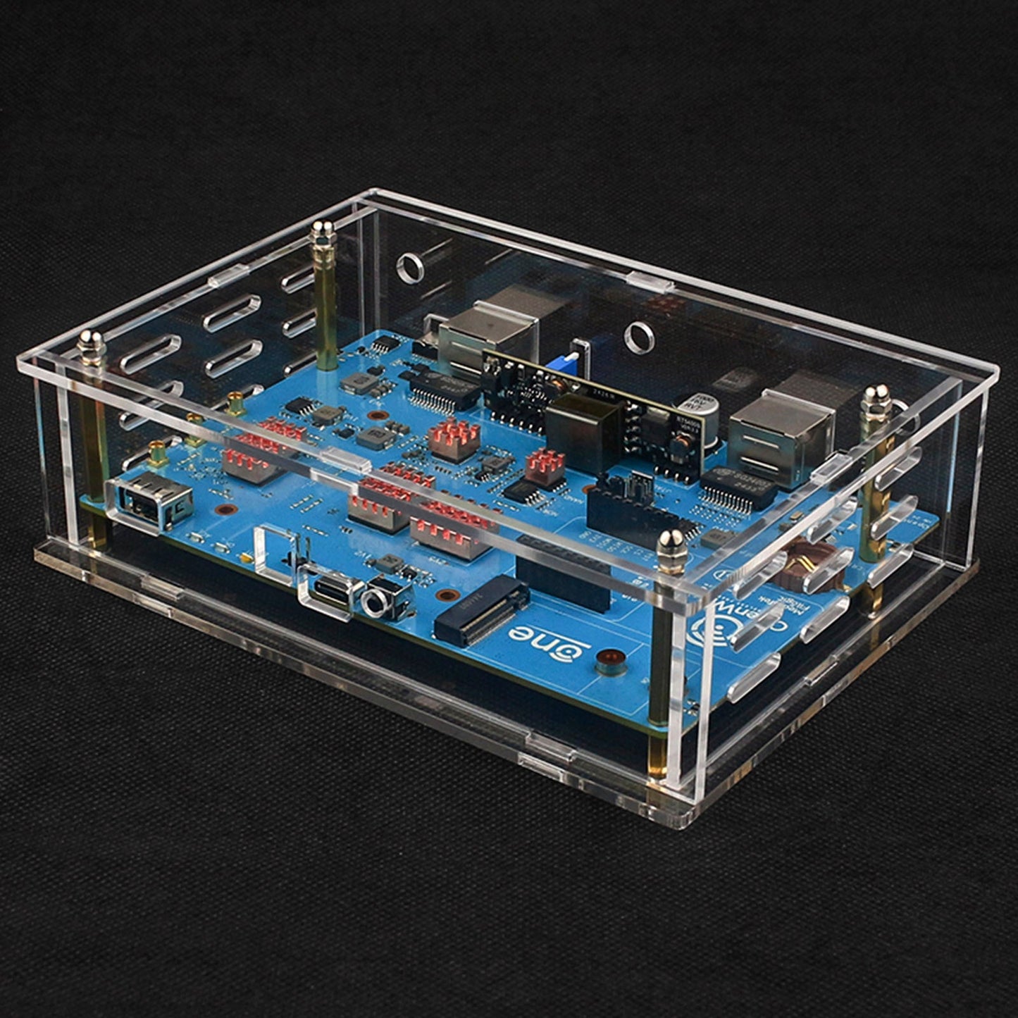 Radiator Banana Pi OpenWrtOne Pure Copper Heat Sink with Adhesive CPU Cooler