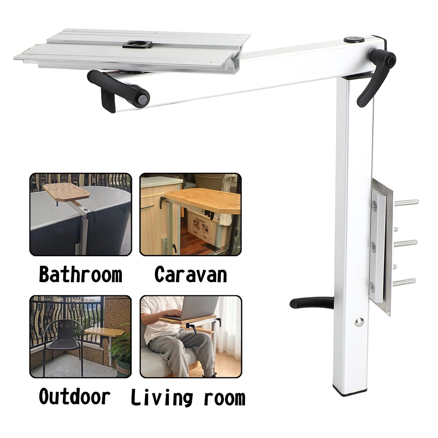 Rv Folding Table Leg Swivel Marine & Adjust 360°Campervans Motorhome