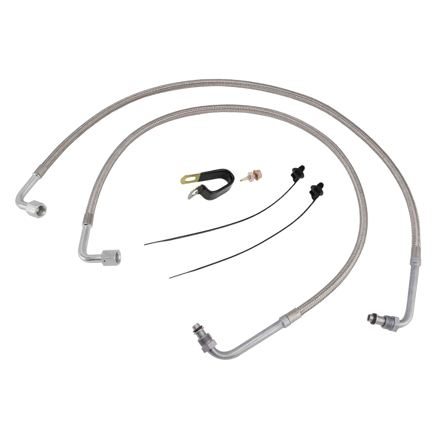Pair Oil Cooler Lines Oil Hose 2204030 For Polaris Magnum Trail Boss 330 03-08