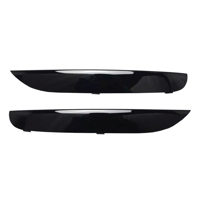 2009-2015 BMW 7 Series F01 F02 2x Front M Sport Bumper Moulding Trims