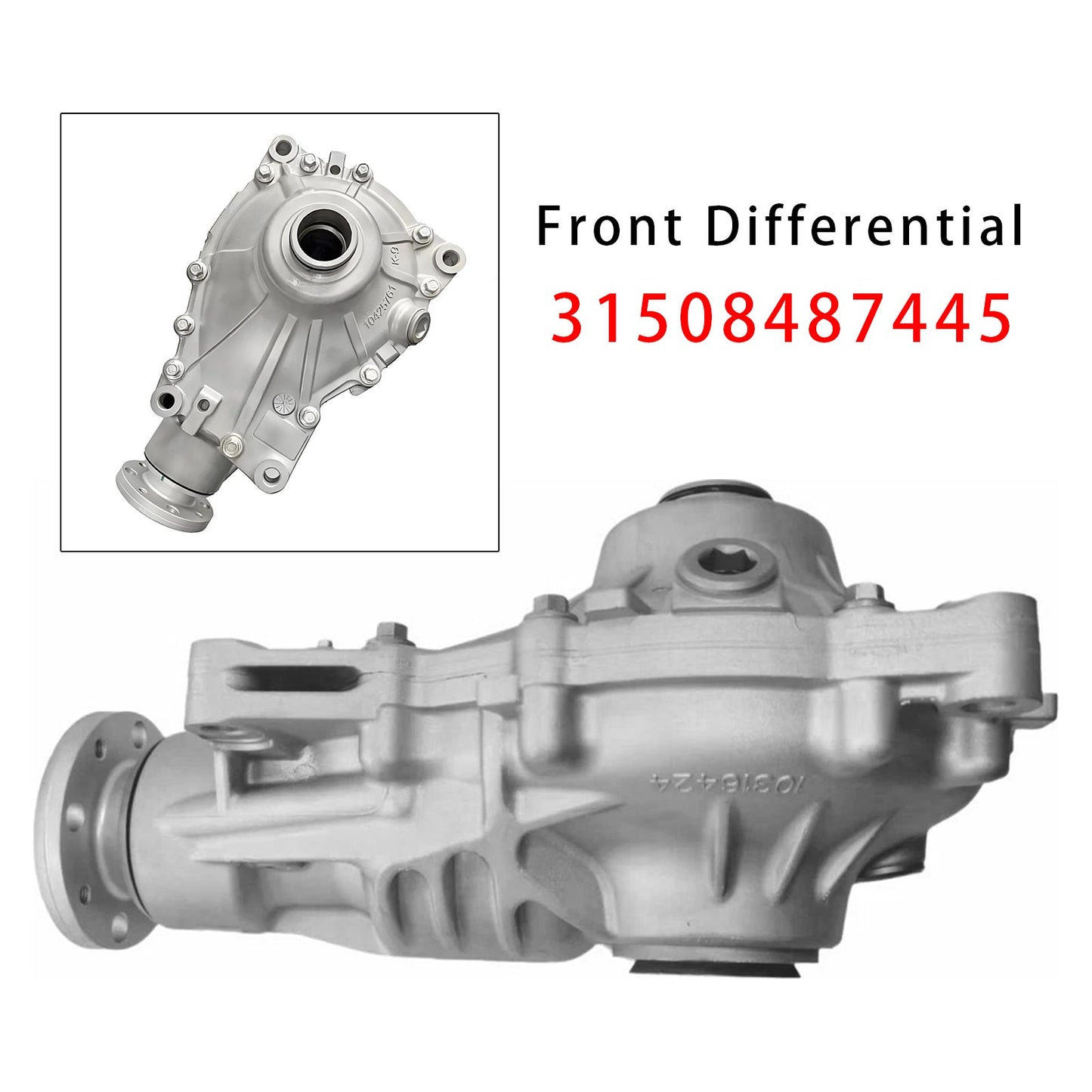 2018-2024 For BMW X5 G05 Front Differential Ratio 3.385 31508487445