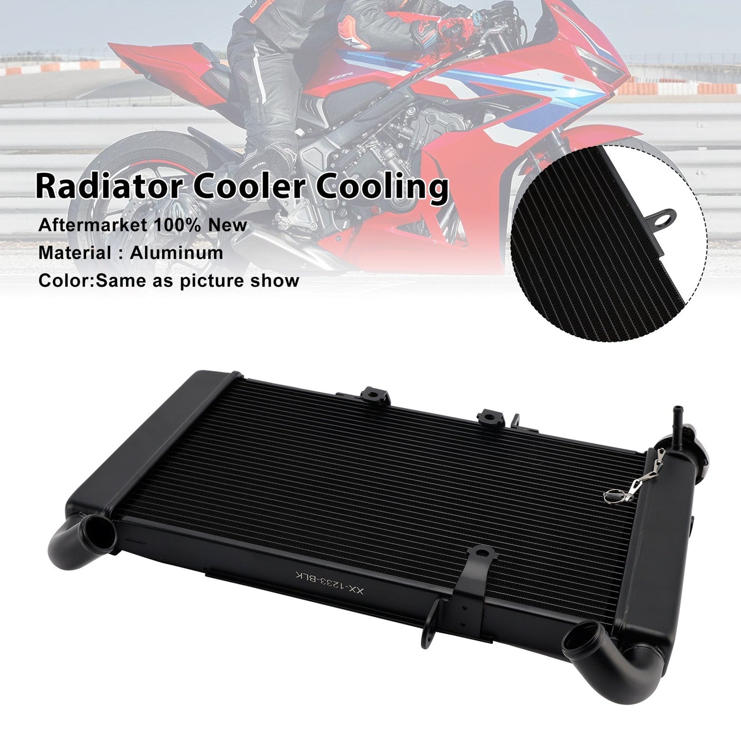 2024-2025 HONDA CBR650R Radiator Cooling Engine Cooler