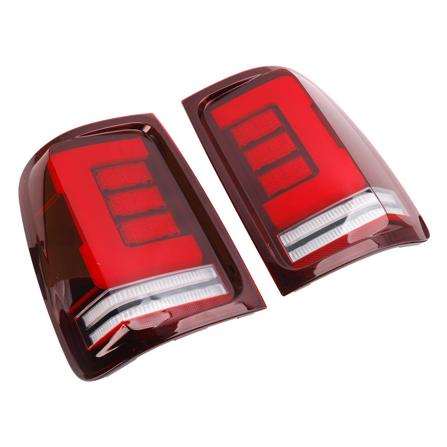 2008-2019 VW Amarok V6 Rear Right & Left LED Tail Light Lamp Pair Red