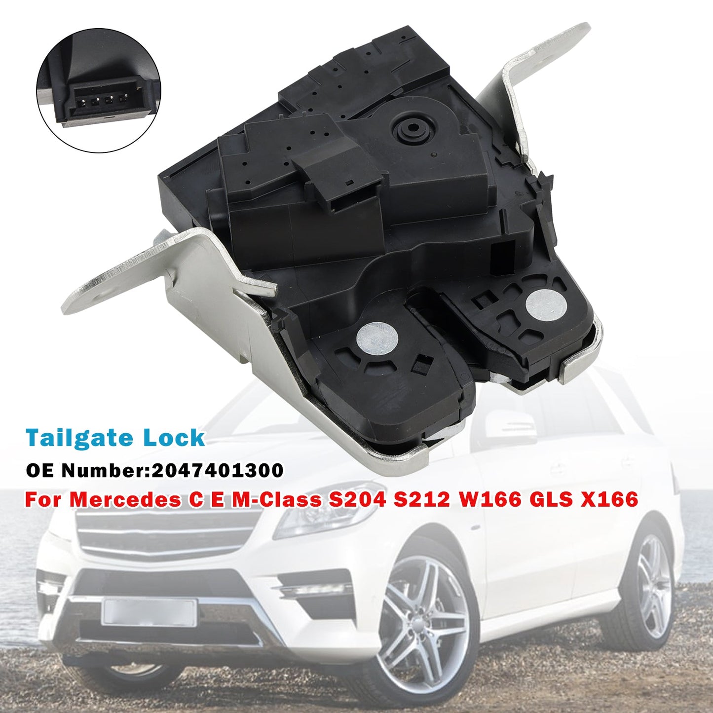 2009/08-2016/12 Mercedes Benz E-Class T-Model S212 E 63 AMG Tailgate Lock 2047401300+