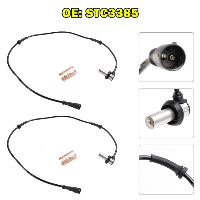 1994-2002 Land Rover Range Rover MK II 2X Rear ABS Wheel Speed Sensors STC3385 ALS1909