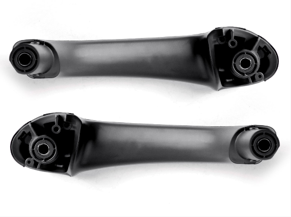 2PCS Front Interior Door Pull Handle OE For Mercedes-Benz W203 C-Class Black Generic