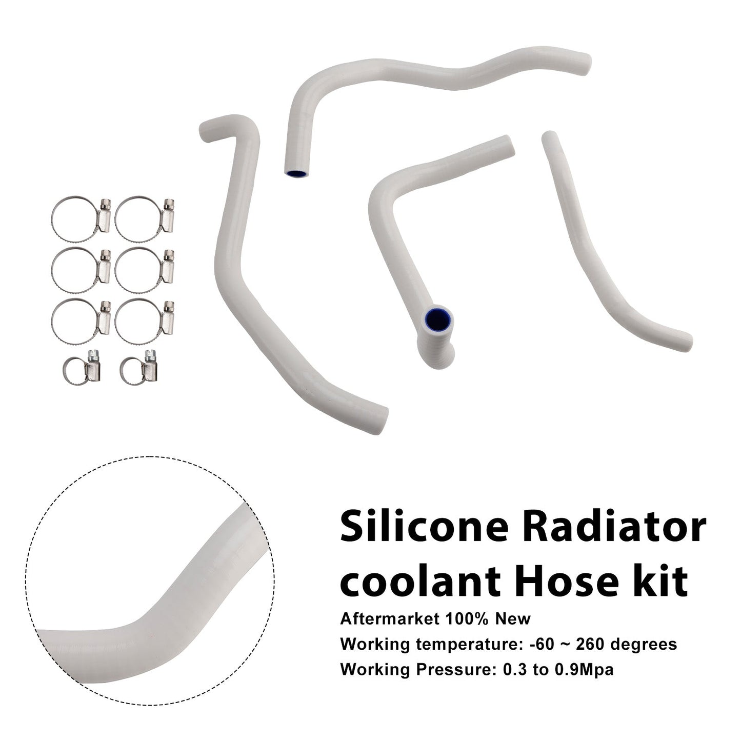 2024-2025 Honda CB500 Hornet Silicone Radiator coolant Hose