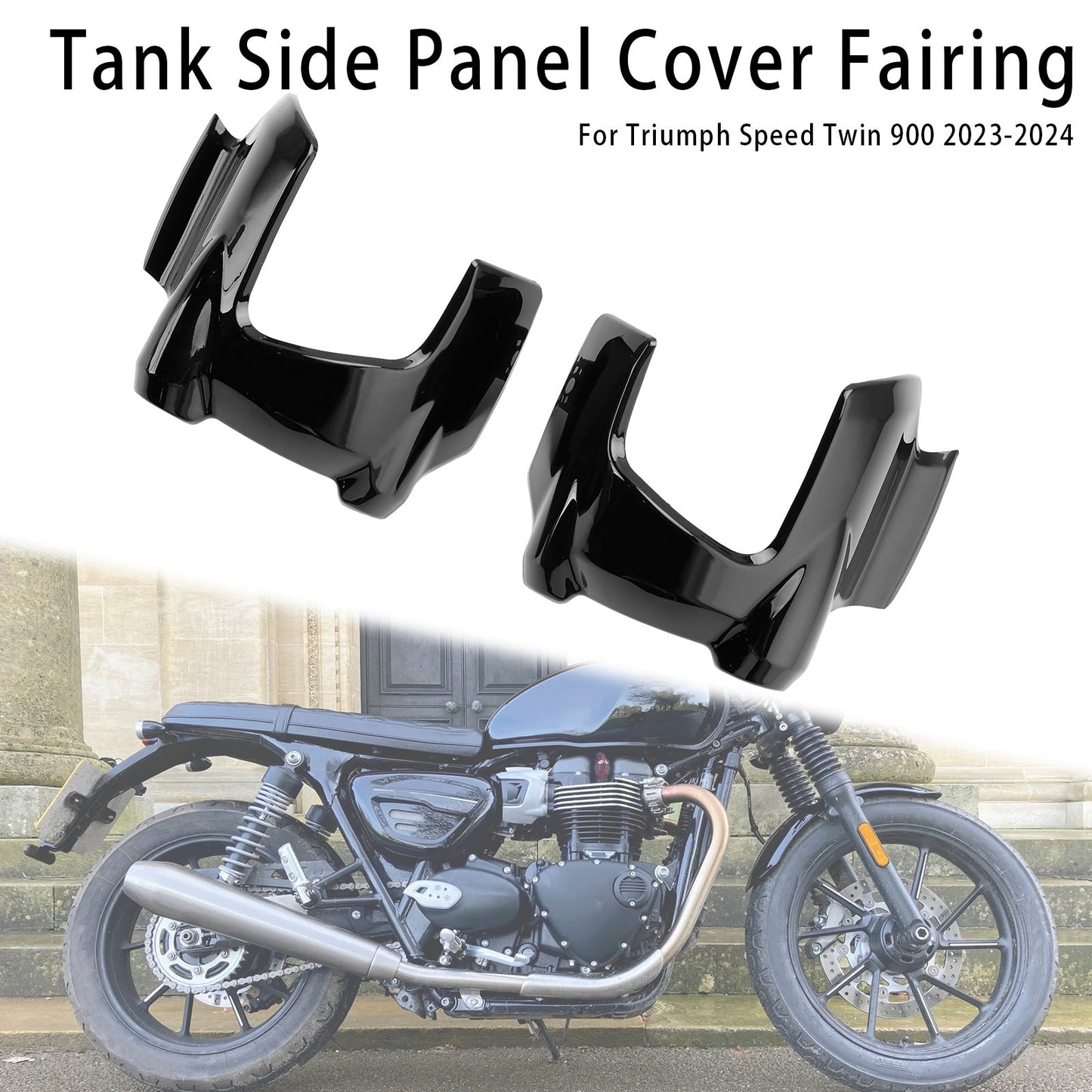 2023-2024 Speed Twin 900 Tank Side Cover Panel Fairing Cowl