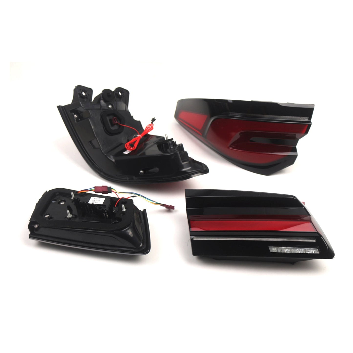 2018-2020 BMW 5 Series G30 G38 L&R Red LED Tail Lights Rear Lamp Assembly