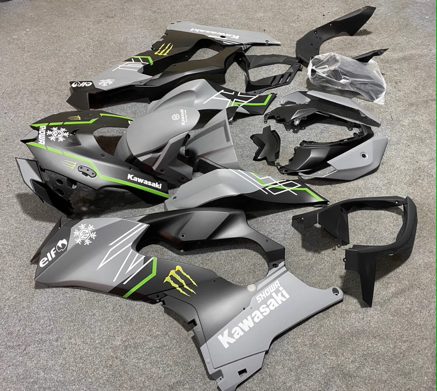 2021-2024 Kawasaki ZX-10R ZX-10RR Injection Fairing Kit Bodywork Plastic ABS