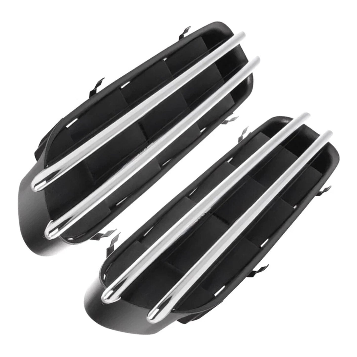 Pair Wing Fender Grille Cover Panel For BMW 5 Series E39 E60 E61 M5 51137896850