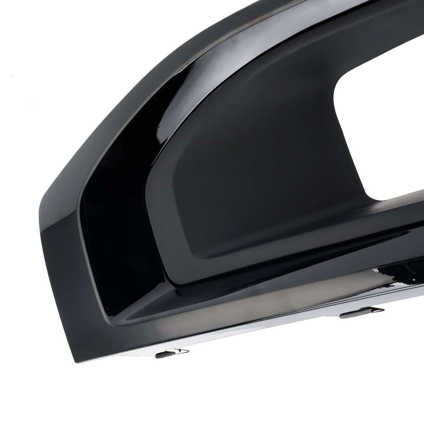 2015-2018 Yukon XL (submodel: Denali, SLE, SLT) Fog Light Lamp Cover Gloss Black Trim Pair 22936426