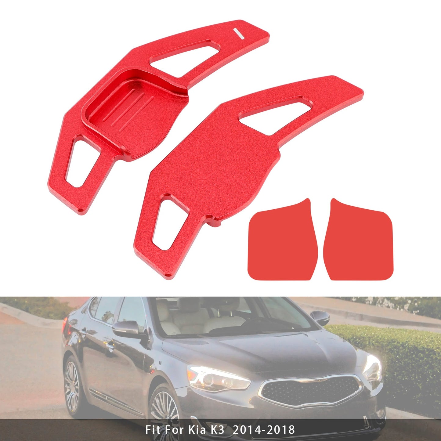 Steering Wheel Paddle Shifter Extension For Kia Forte Cadenza Aluminium