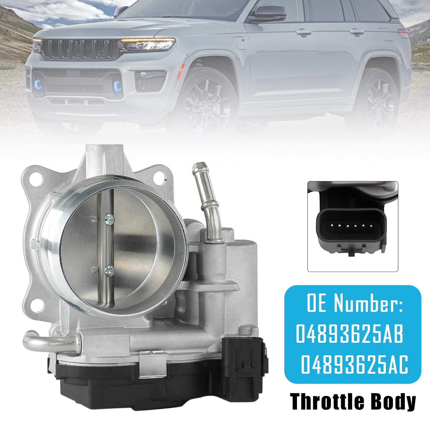 2021-2023 For Jeep Cherokee Throttle Body 04893625AB