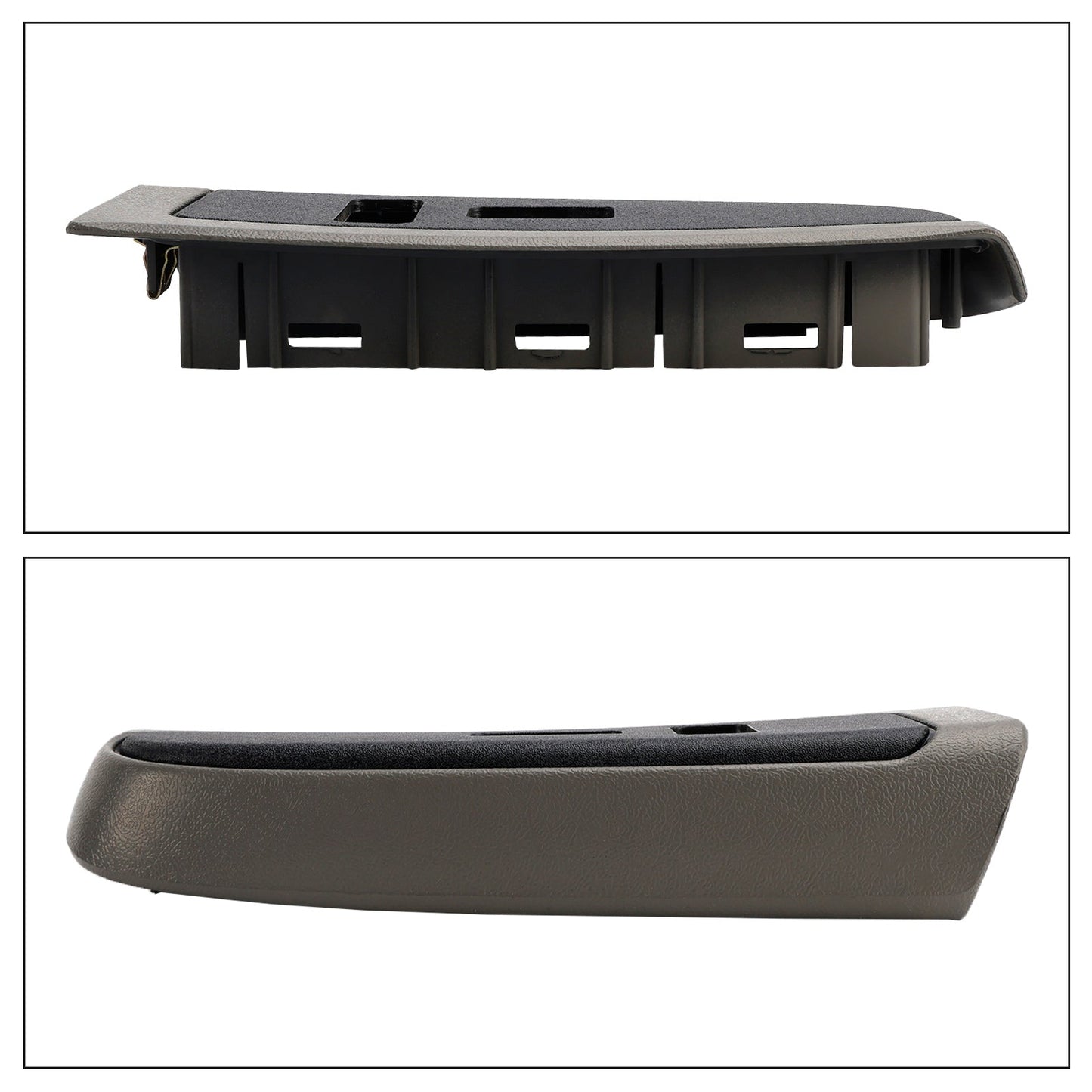 2003-2007 GMC Sierra 1500 / 2500 / 3500 4Door Front Tan Window Switch Trim Bezel 89045119 89045129