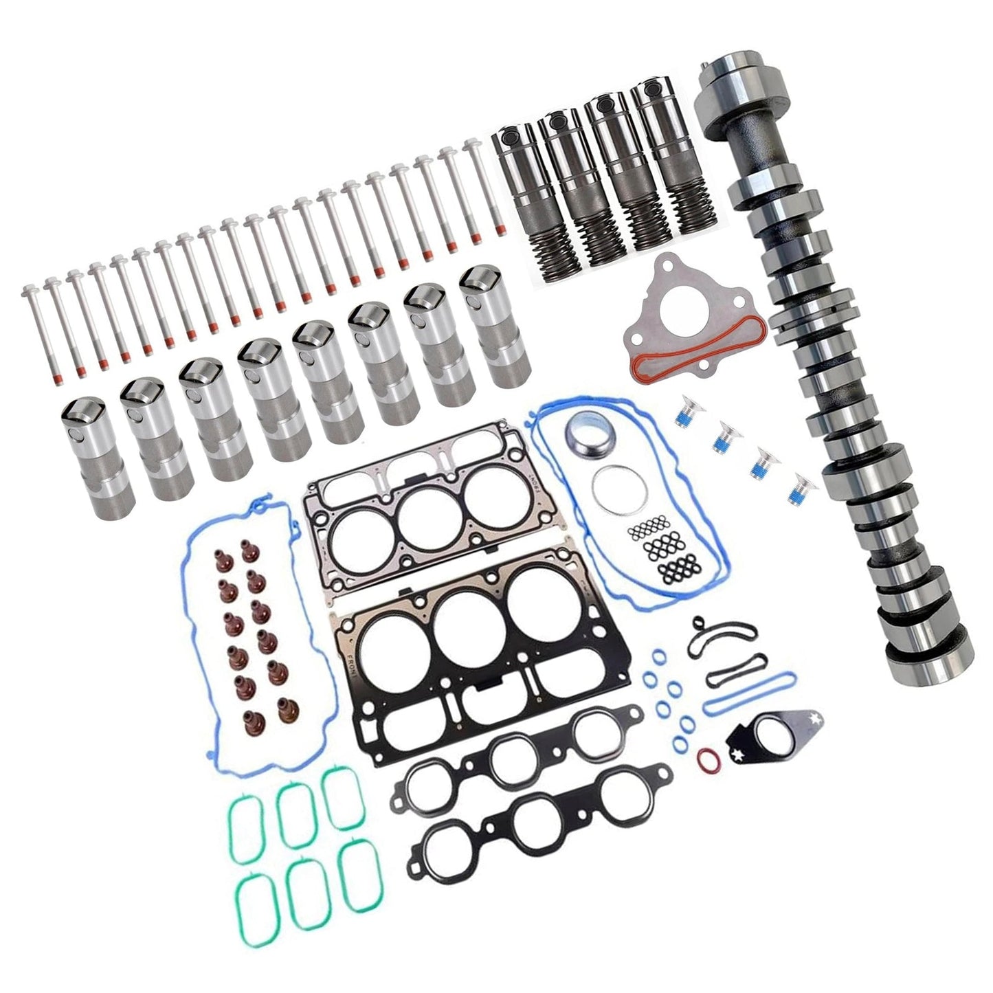 2014-2020 for Chevrolet Sierra 1500 Silverado 4.3L AFM DOD Camshaft Lifters Kit 12499225