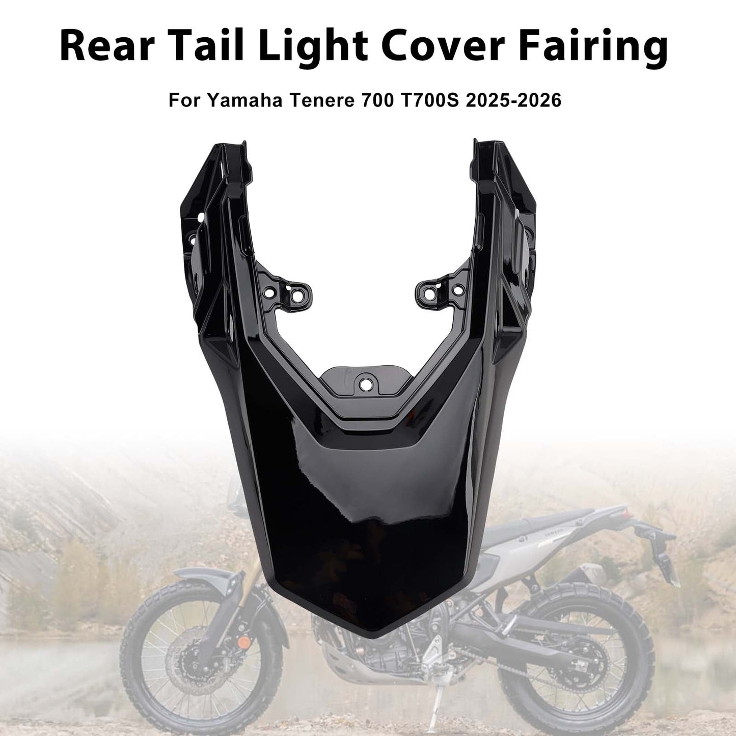2025-2026 For Yamaha Tenere 700 T700S Rear Tail Light Cover Fairing