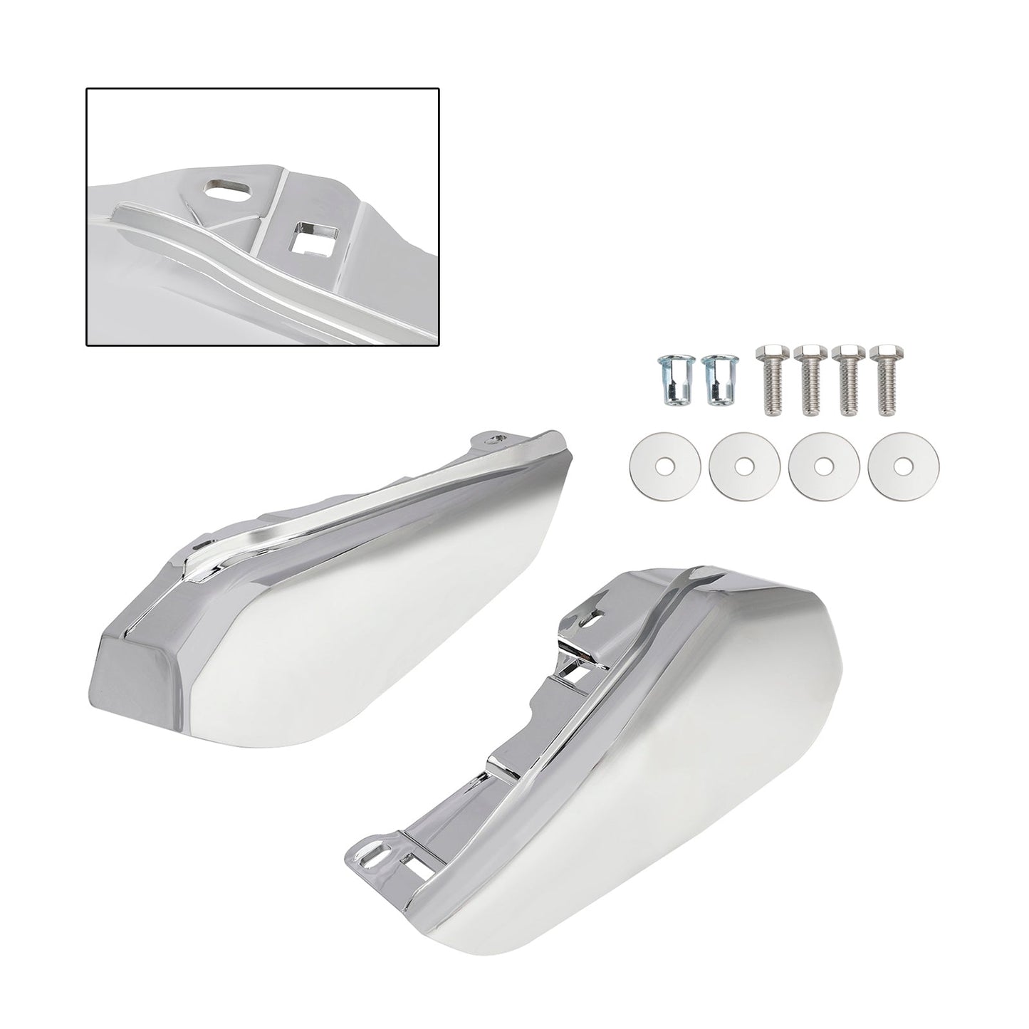 2023-2024 Touring CVO Street Glide Road Glide Mid-Frame Air Heat Deflector