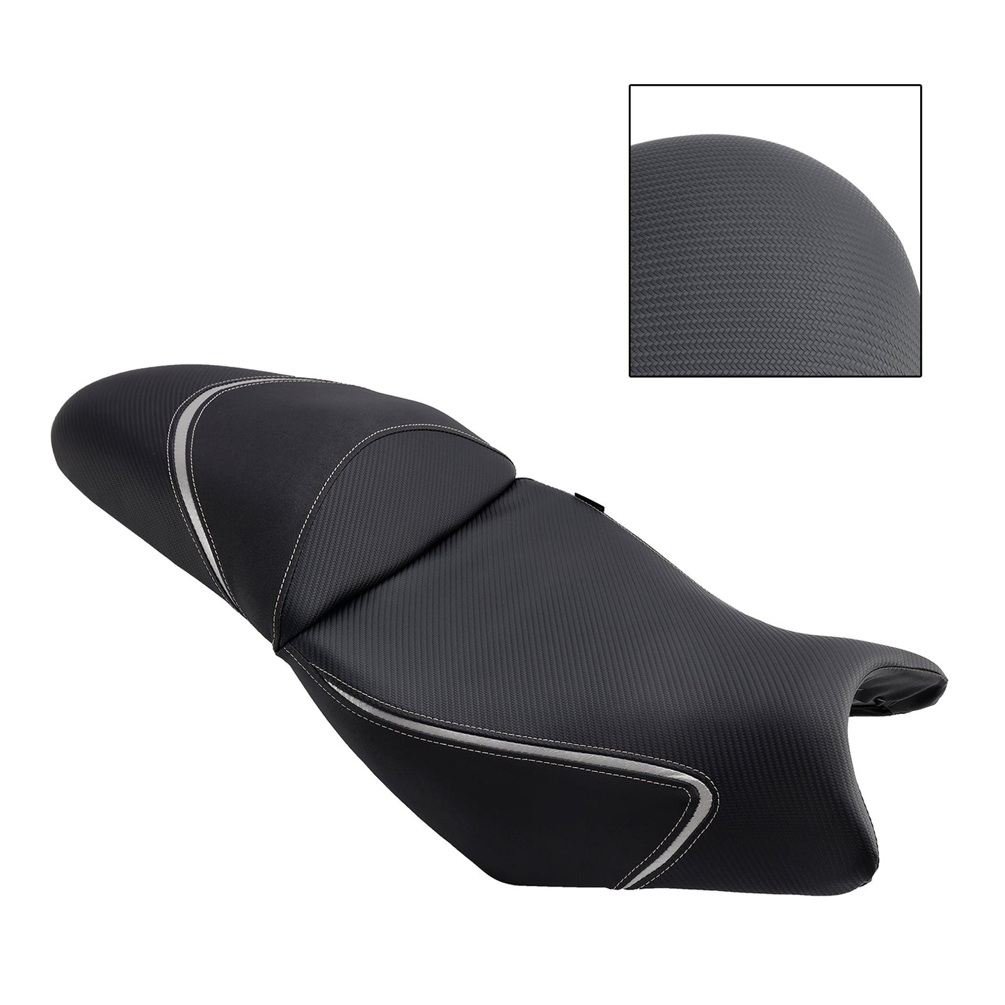 2022-2024 KAWASAKI Versys650 Complete Cushion Rider Passenger Seat Gray
