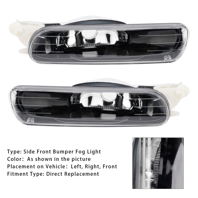 Pair Front Bumper Fog Light Without Blubs For E46 323i 325i 1998-2001£¨Pre-LCI£©