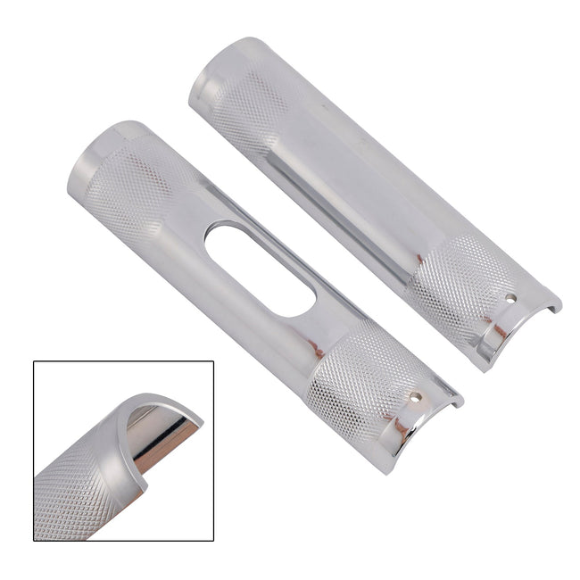 1-1.25" Diameter Rising Handlebar Adapter Chrome For Dyna Road Glide Road Kingw