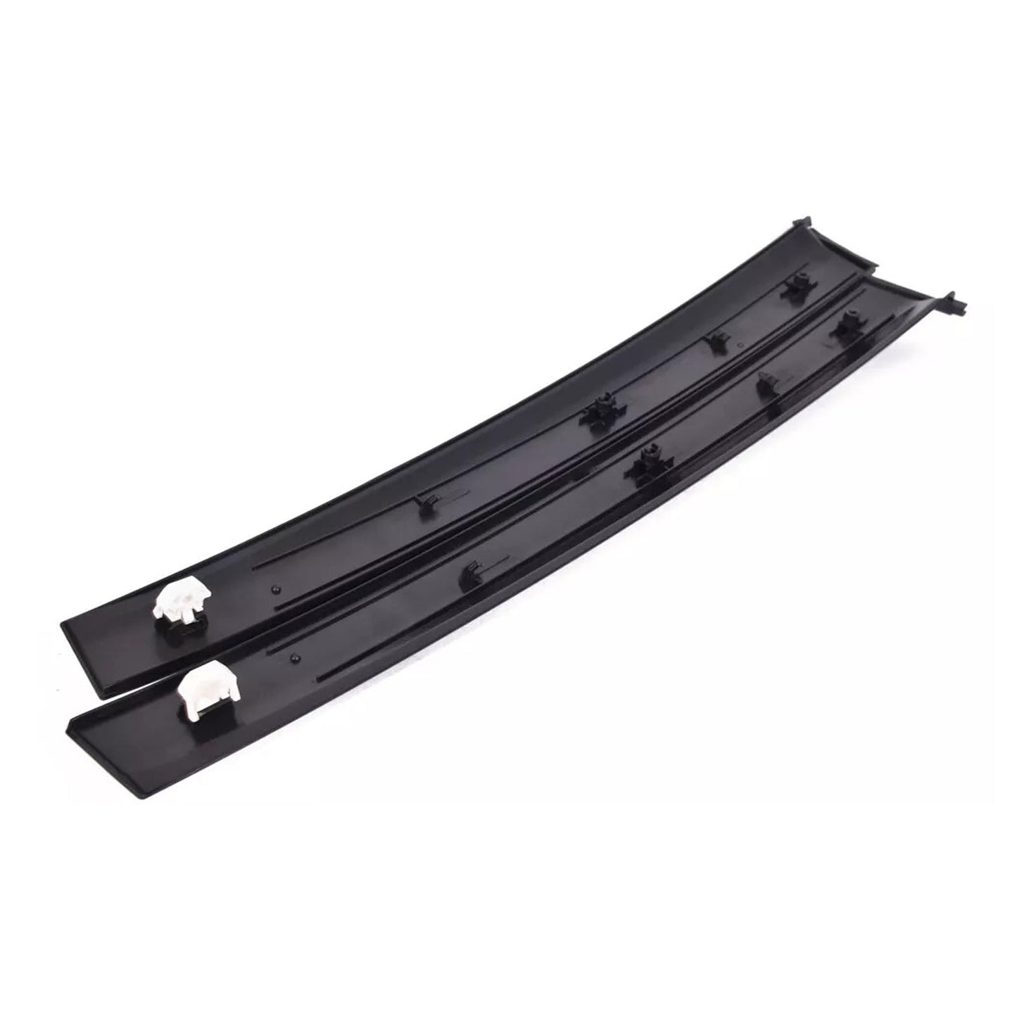 1992-1995 Honda Civic 2/3 door coupe and hatchback Left&Right Door Garnish Trim Pillar Sash Set SLJ-1173A-BK