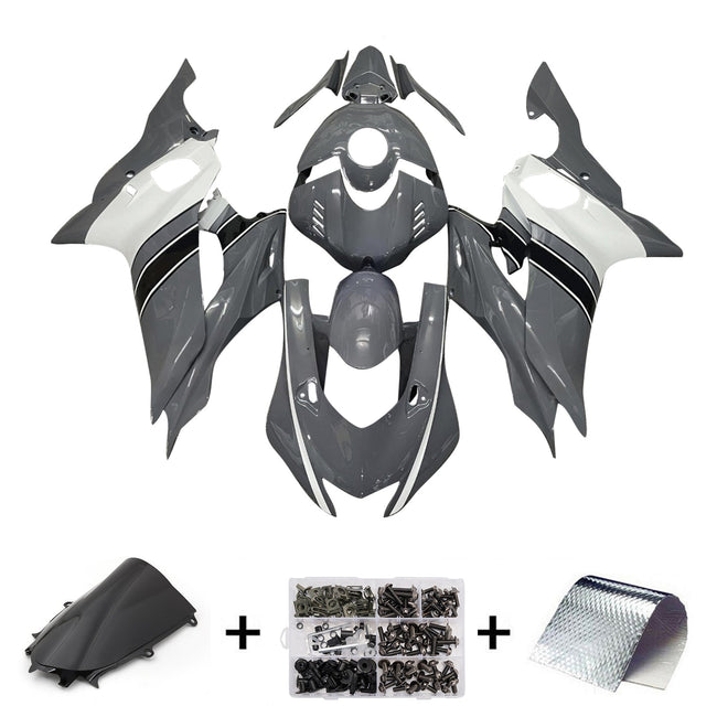 Injection Fairing Kit Bodywork Plastic ABS fit For Yamaha YZF-R6 2017-2023