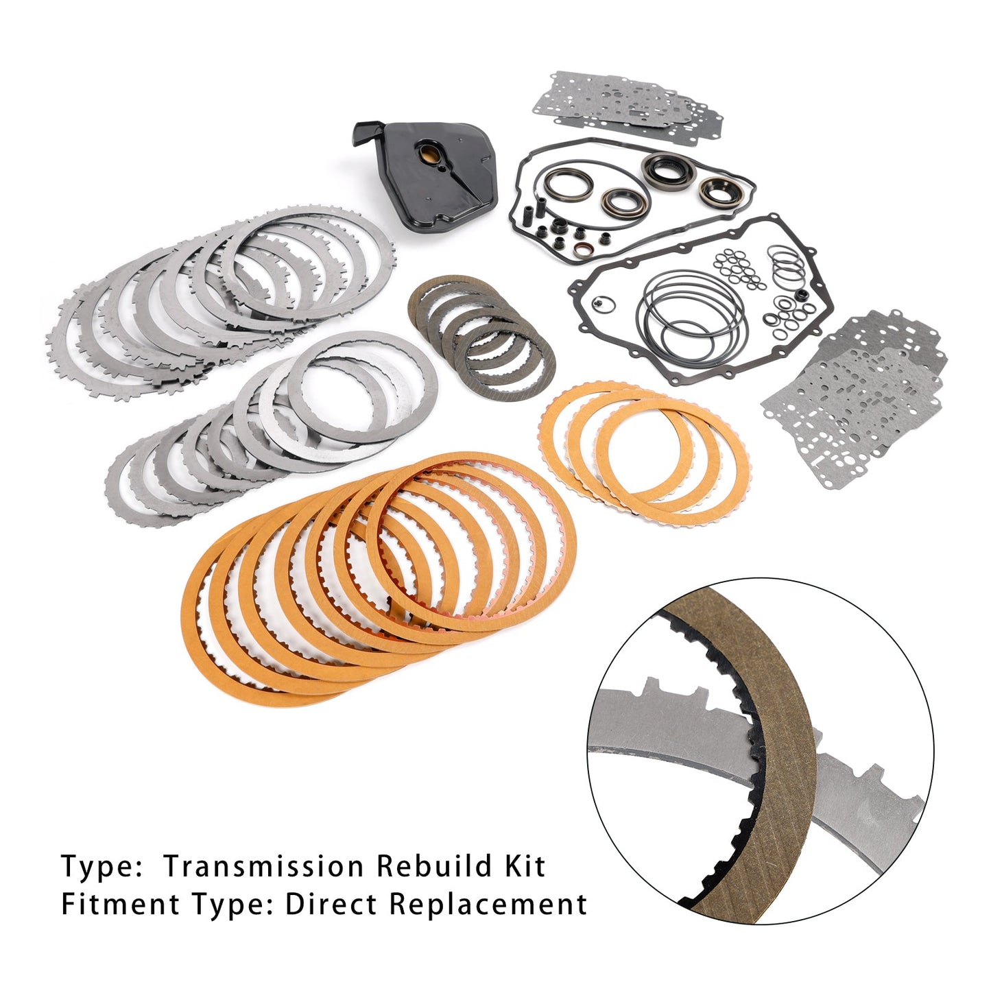2013-on Ford Lincoln Mazda Transmission Rebuild Kit 6F35