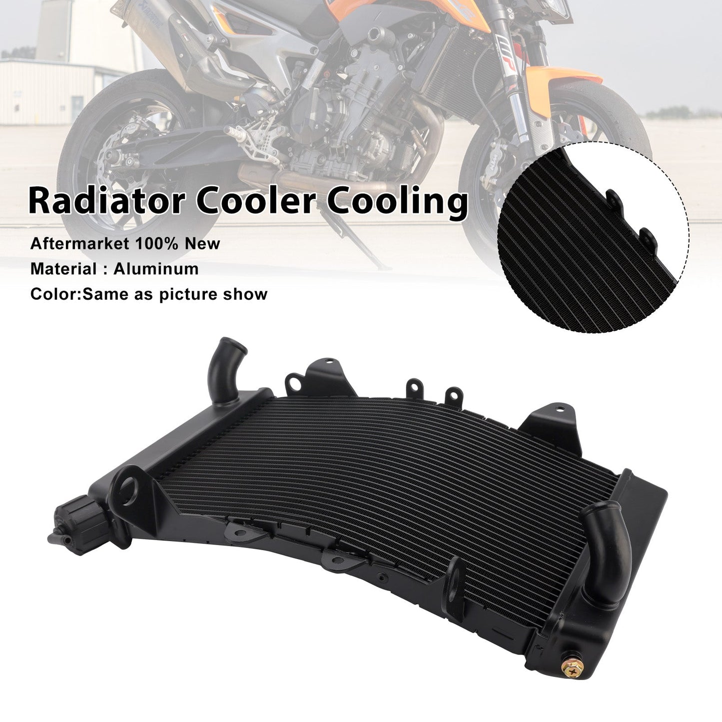 Radiator Cooling Engine Cooler Fit For 790 Duke 2018-2025 890 Duke 2021-2025