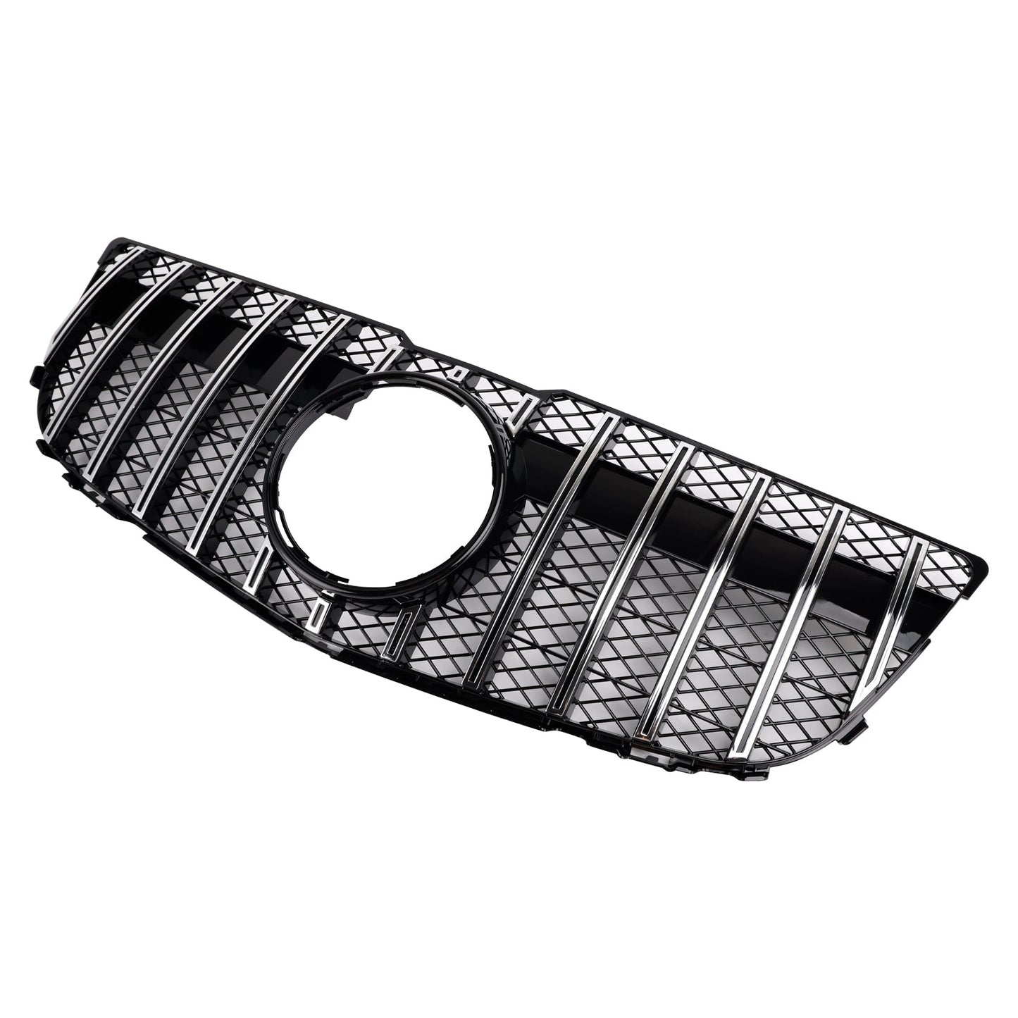 2013-2015 Mercedes Benz GLK X204 GT Front Grille Grill Mesh Chrome