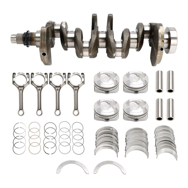 2012-2015 Hyundai Accent GS Hatchback 4-Door Crankshaft & Connecting Rod Piston Kit 23041-2B600