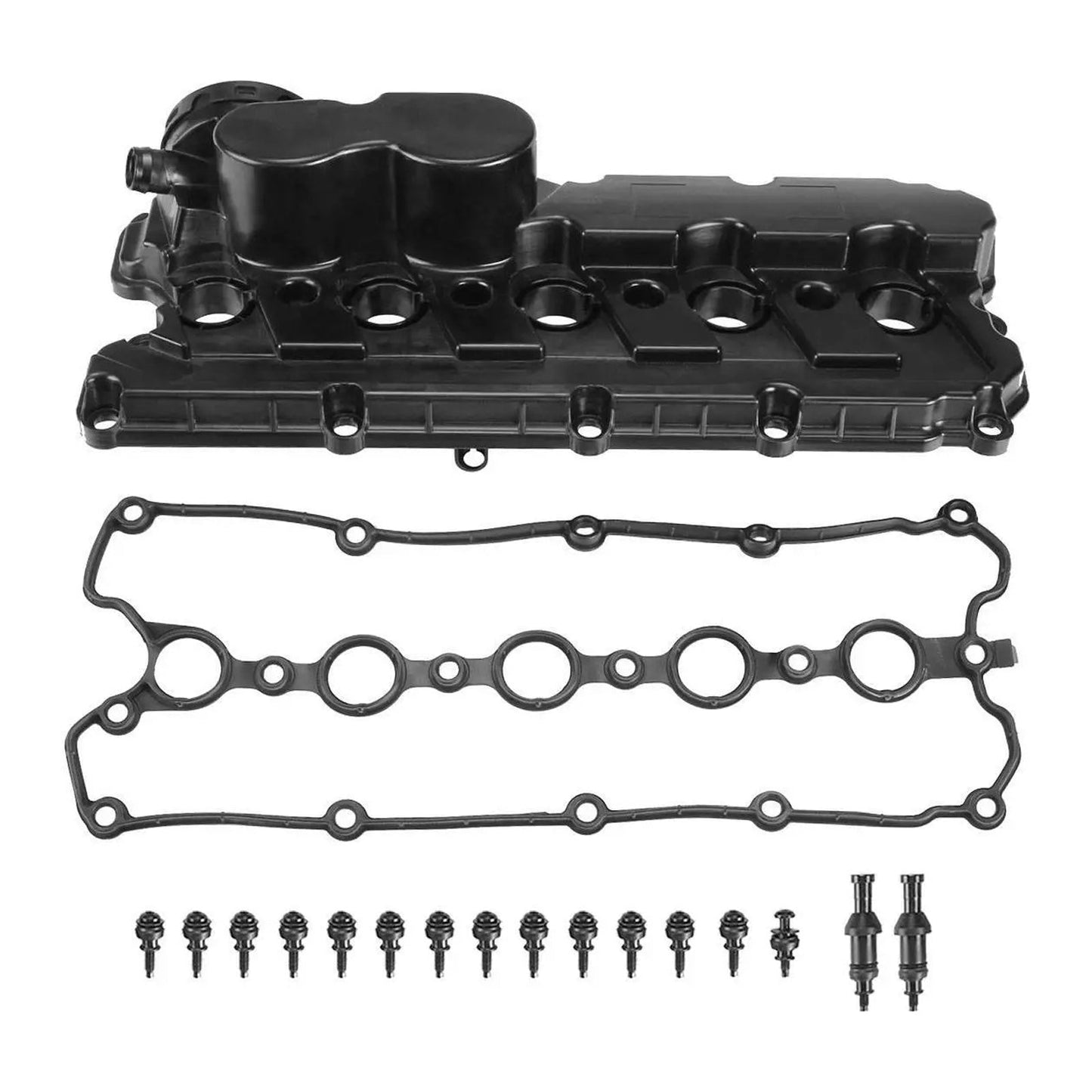 2006-2014 VW Jetta 2.5L Engine Valve Cover w/Gasket Bolts Cap 07K103469L 07K103469L