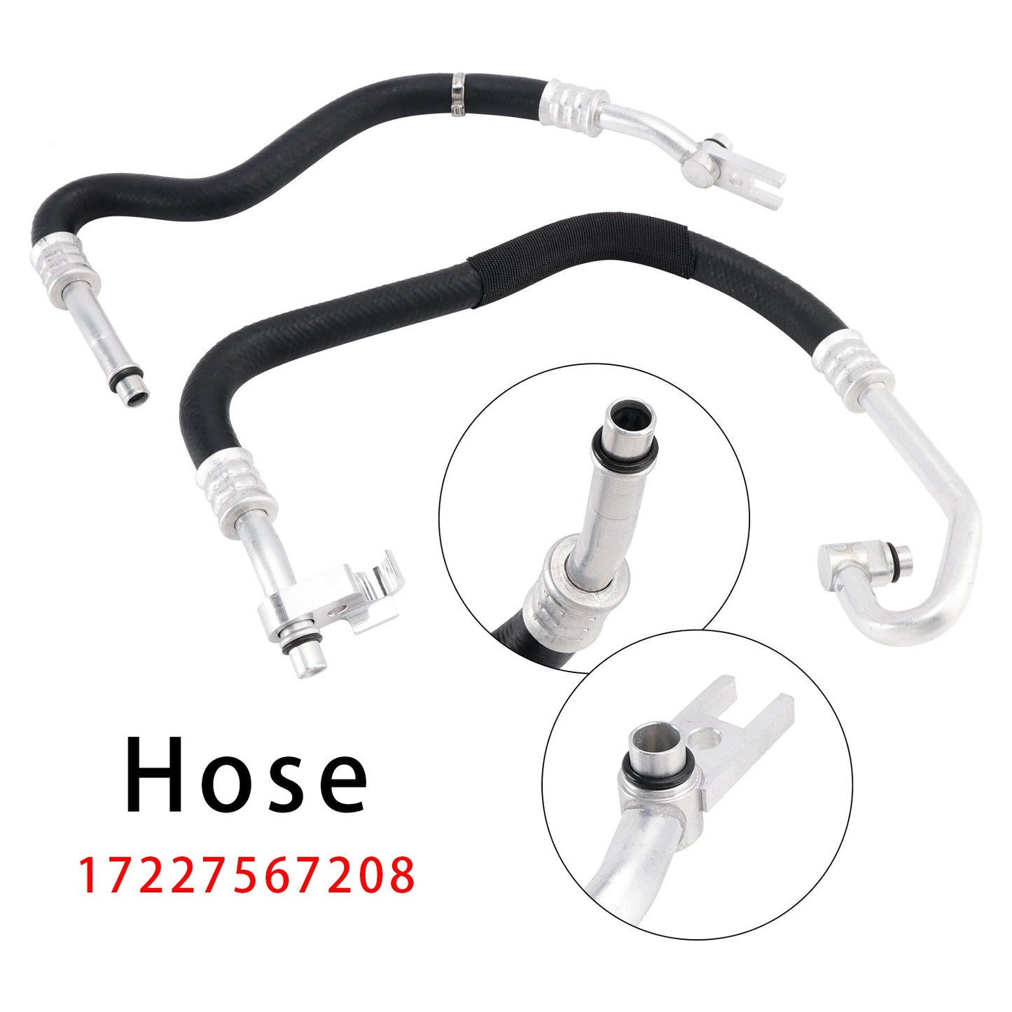 2010-2013 for BMW 3 Series Coupe Edition (E92 facelift) Inlet Outlet Engine Oil Cooler Lines Kit 17227567208 17222245358